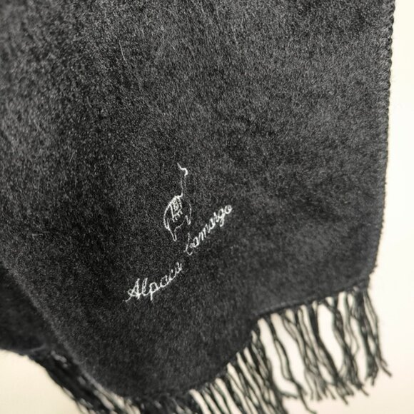 Alpaca Camargo Alpaca Wool Aztec Western Boho Soft Warm Scarf - Picture 2 of 7